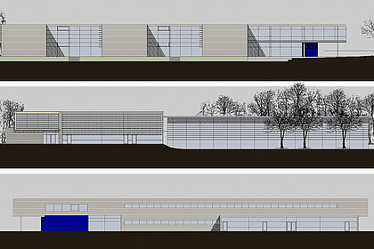 Wettbewerb Grundschule mit Sporthalle