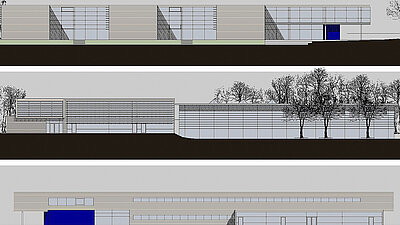 Wettbewerb Grundschule mit Sporthalle